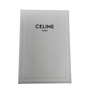 Celine Gift Box Unisex Storage White Black Logo Luxury Replacement‎ Packaging
